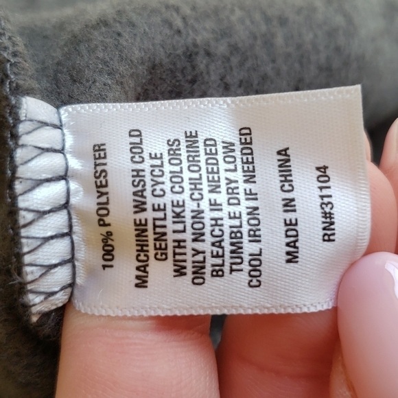 Ocean + Coast Men's Sweater Jacket Harsh Gray - Size L - Picture 10 of 10